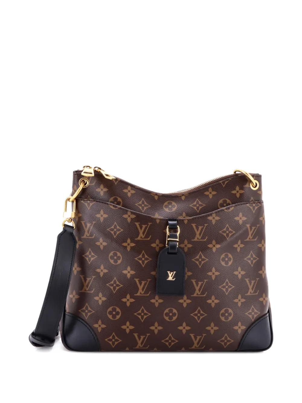 Louis Vuitton Pre-Owned Odeon NM Handbag Monogram Canvas MM crossbody bag - Marrone