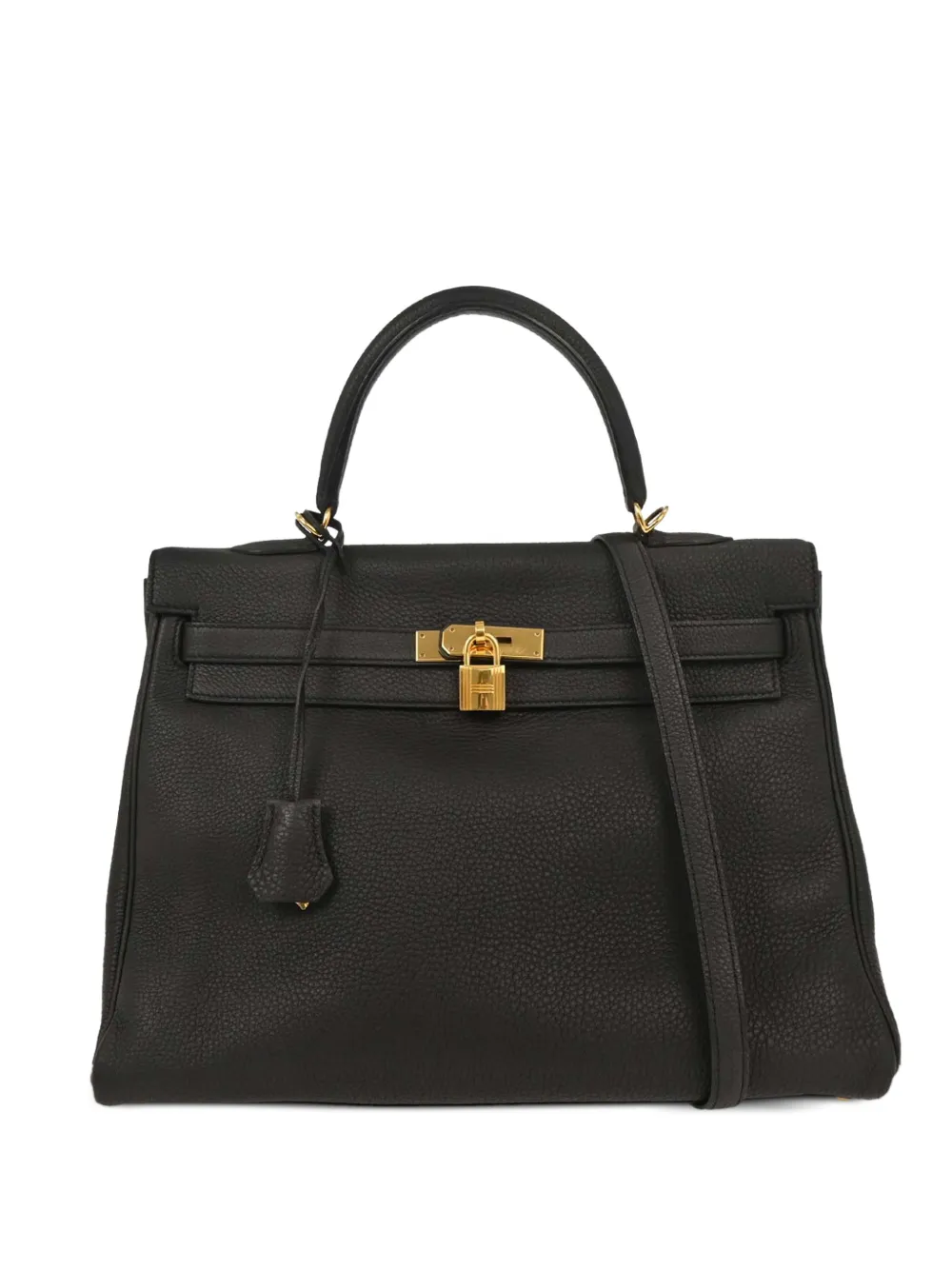 Hermès Pre-Owned 2016 35 Kelly handbag - Black