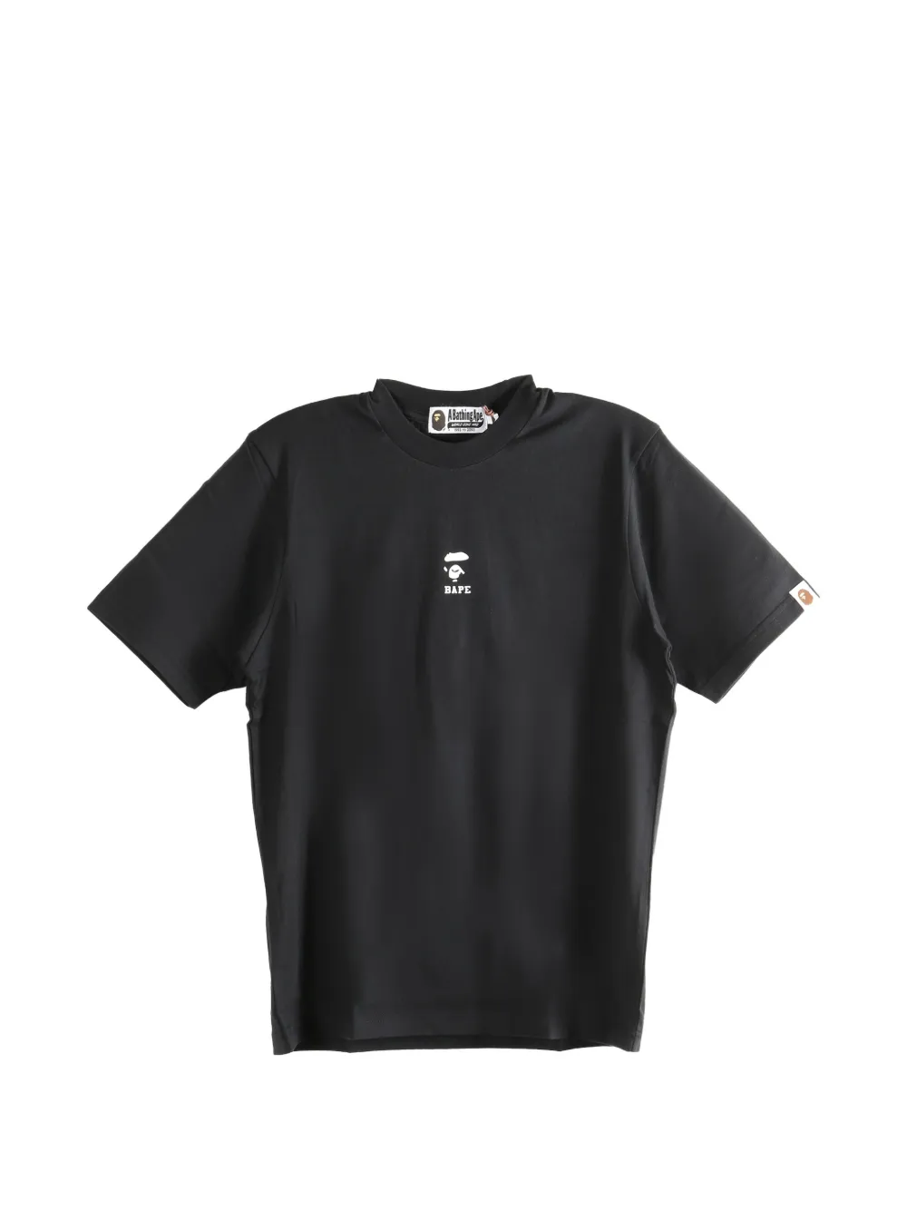 A BATHING APE® logo-print T-shirt - Nero