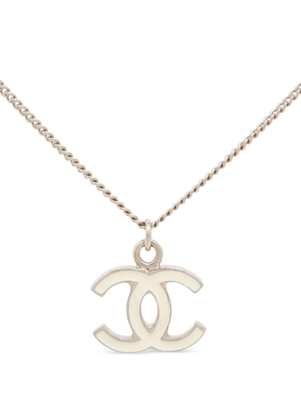 CHANEL Pre-Owned Collana Mark 2007 - Argento