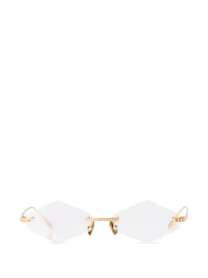 Anna Karin karlsson glasses crystal frames kiki on the string accessory eyewear Anna-Karin Karlsson - Crystal Optical 2.0 Pilot – Hicks  main image 4