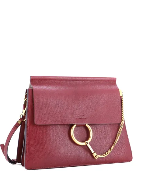 Chloé Pre-Owned Faye Leather Medium shoulder bag