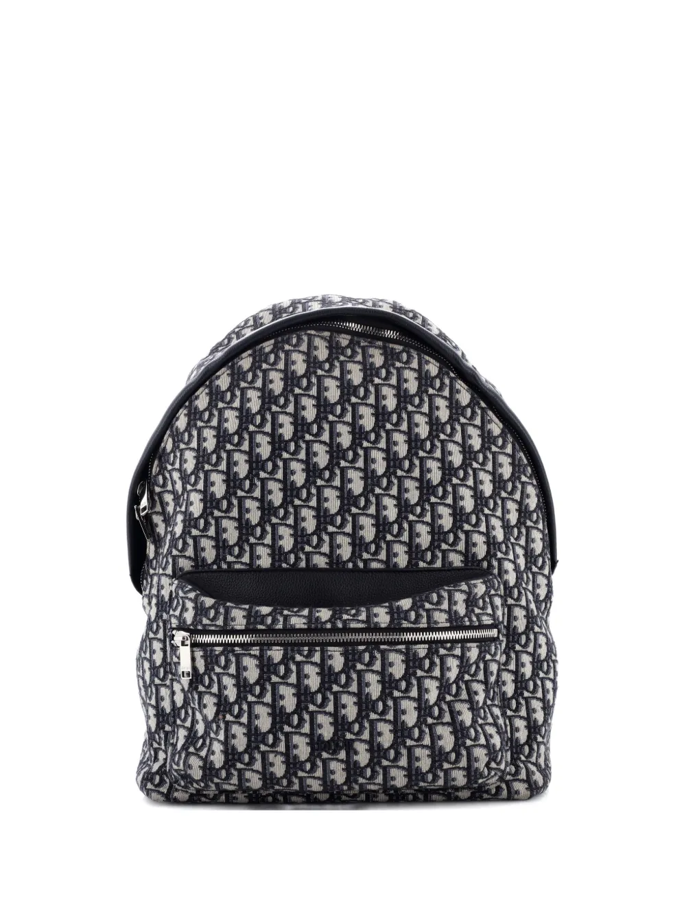 Christian Dior Pre-Owned Rider Oblique Canvas Medium backpack - Blu