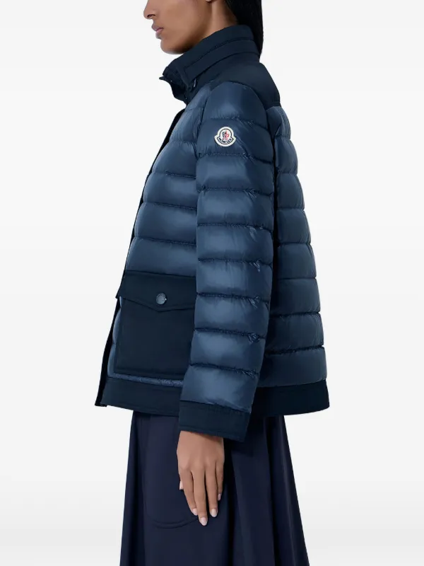 Moncler Origan flap-pocket Jacket | Blue | FARFETCH