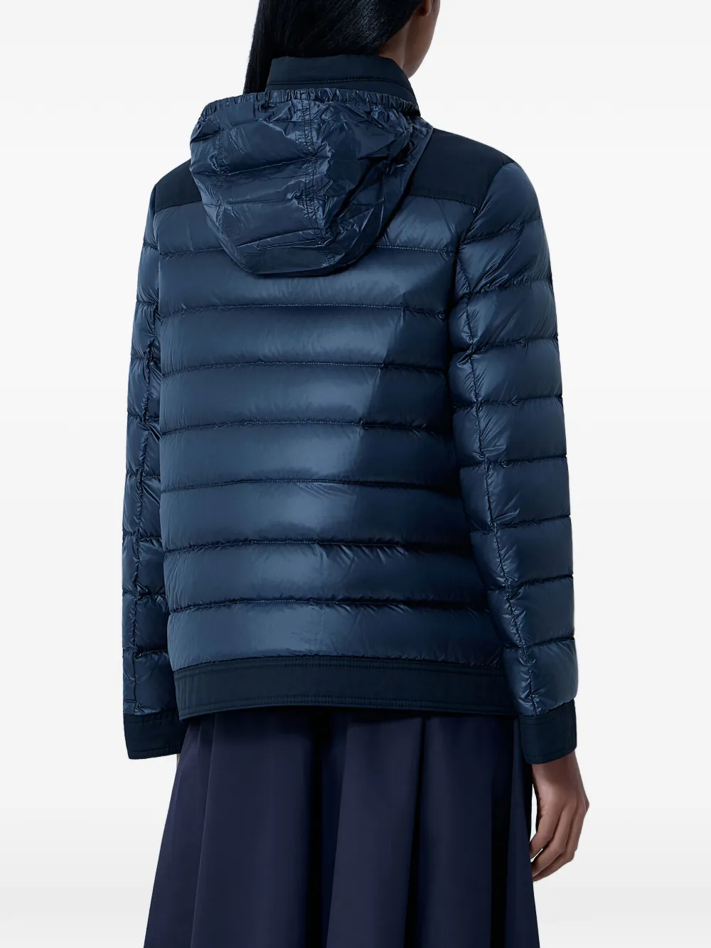 Moncler Origan jack met klepzak Blauw