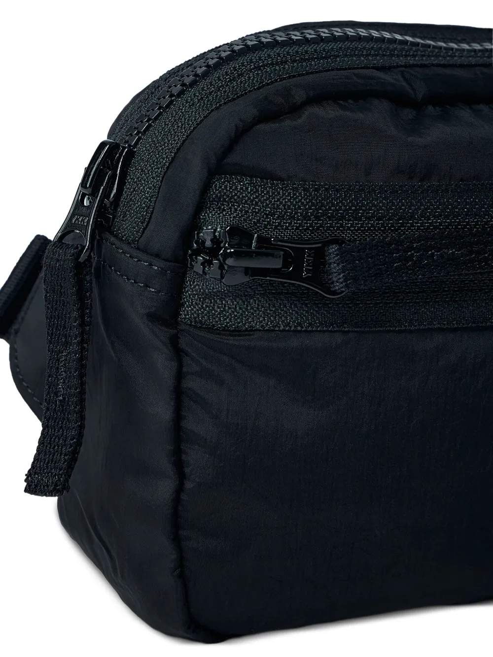 Stone Island Heuptas met logopatch en rits aan de voorkant Zwart