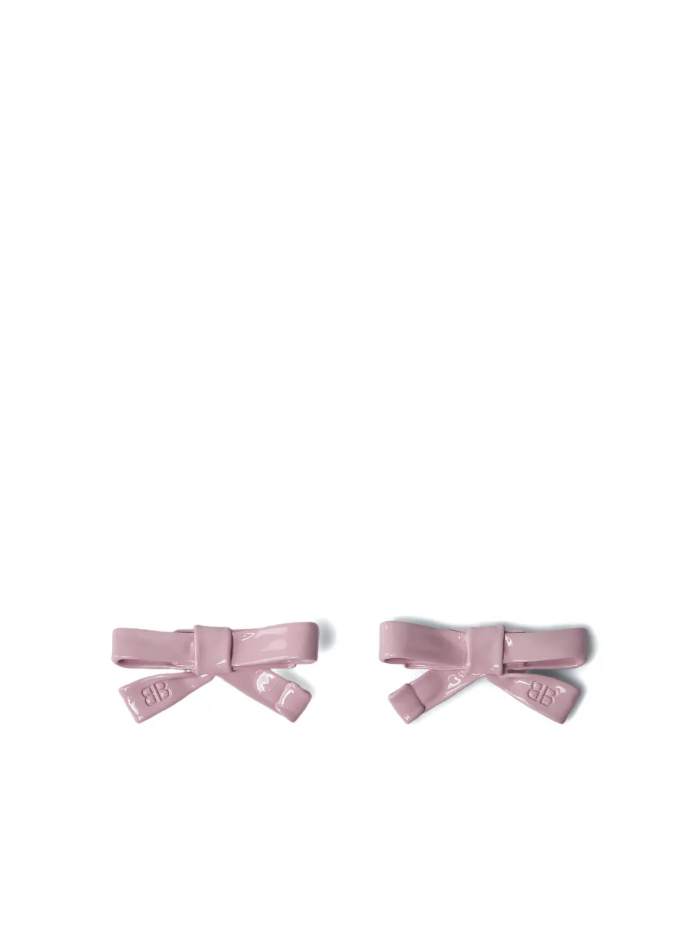 Balenciaga bow-motif earrings - Pink