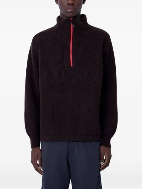 GR10K quarter-zip sweater