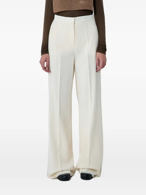 Max Mara pantalon plissé à taille haute