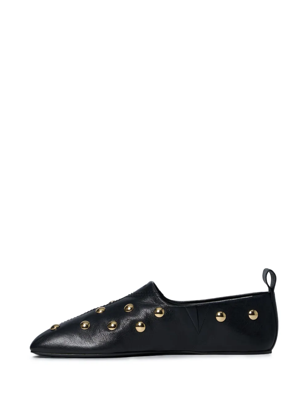 Chloé Rita ballerina's met studs Zwart