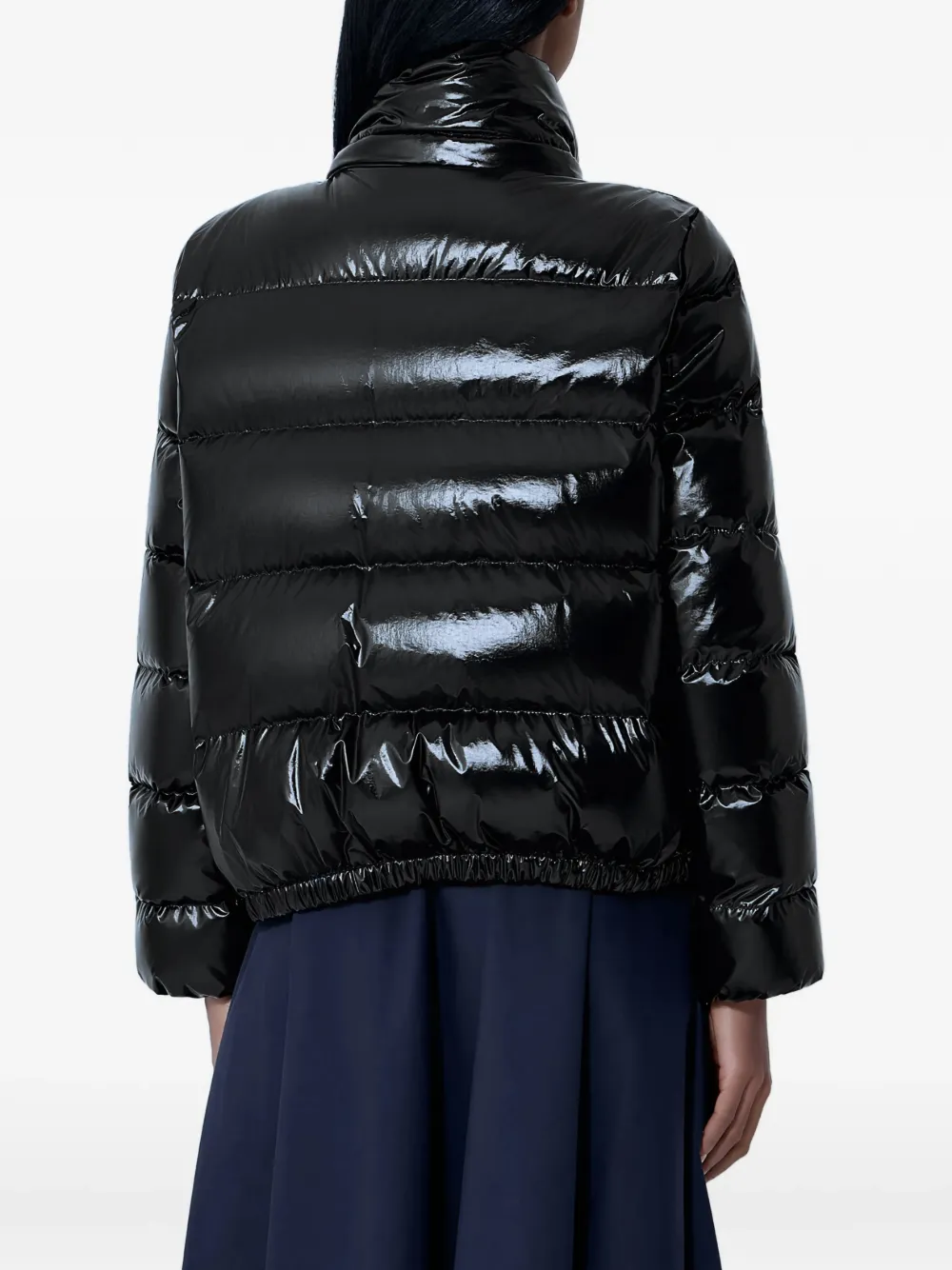  Moncler Andro Hooded Puffer Jacket - Black 