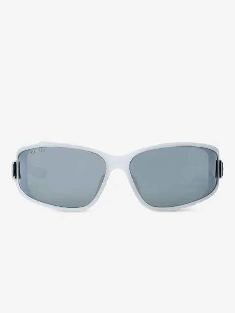 Gucci logo oval sunglasses