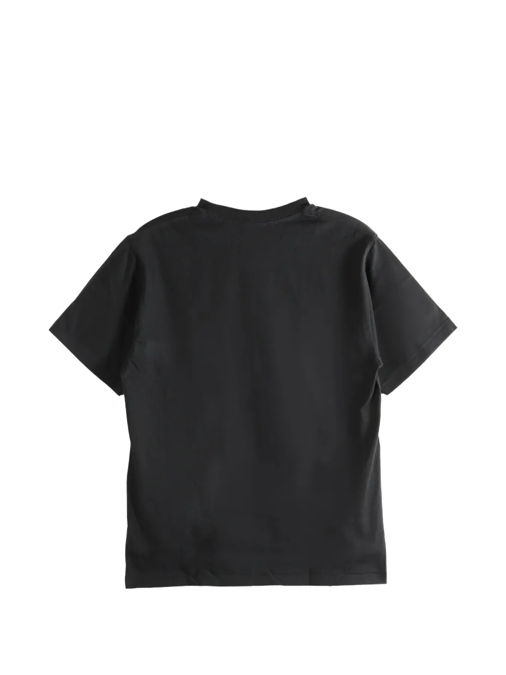 A BATHING APE logo-print T-shirt - Zwart