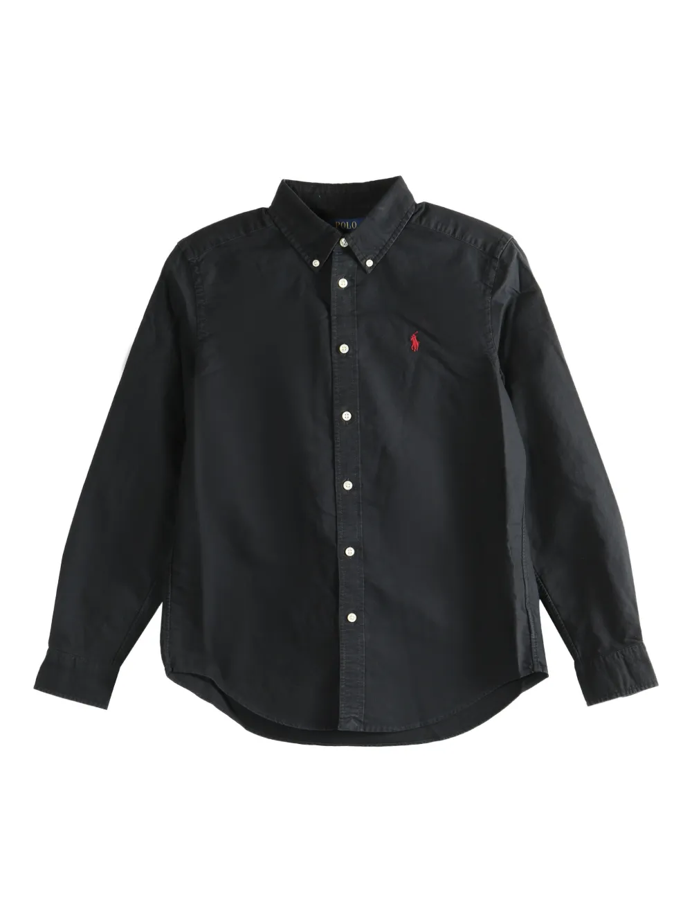 POLO RALPH LAUREN KIDS Camicia con bottoni - Nero