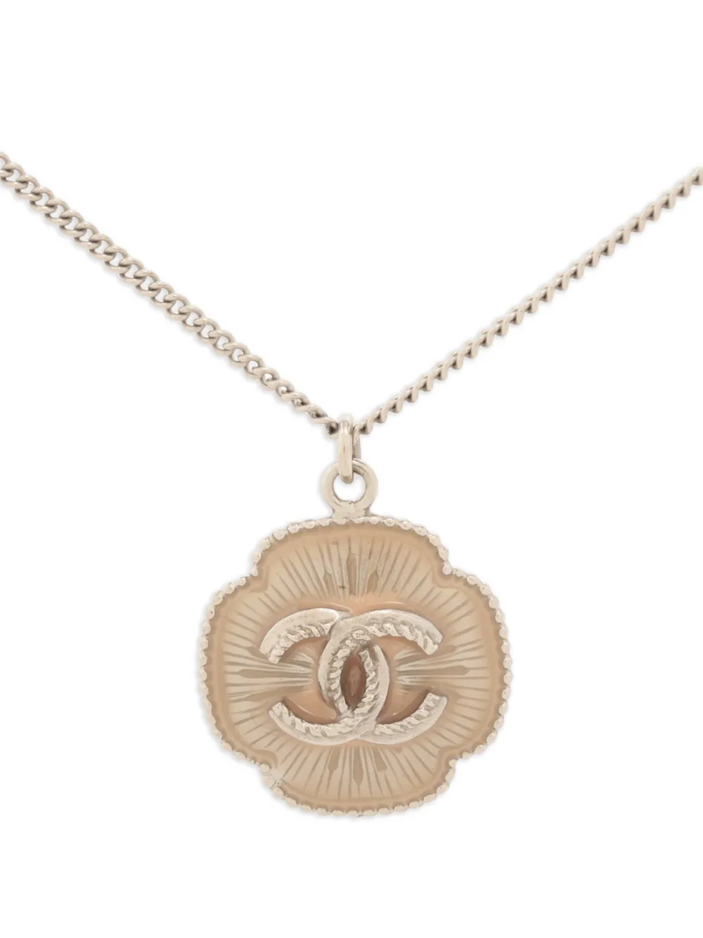 CHANEL Pre-Owned Collana CC Mark 2015 - Argento