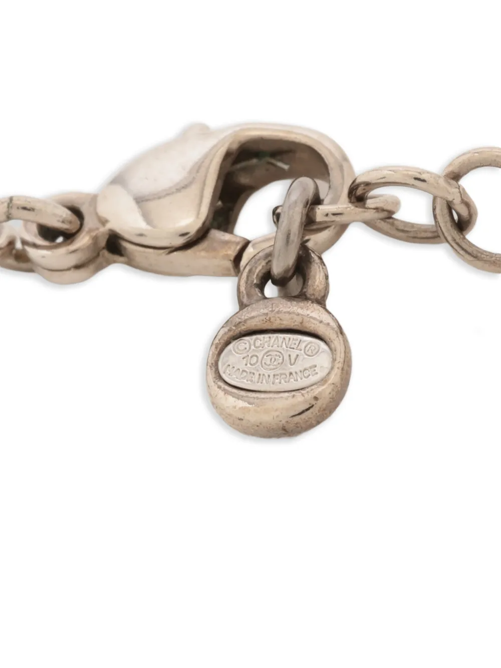 2010 Cc Mark Rhinestone Necklace