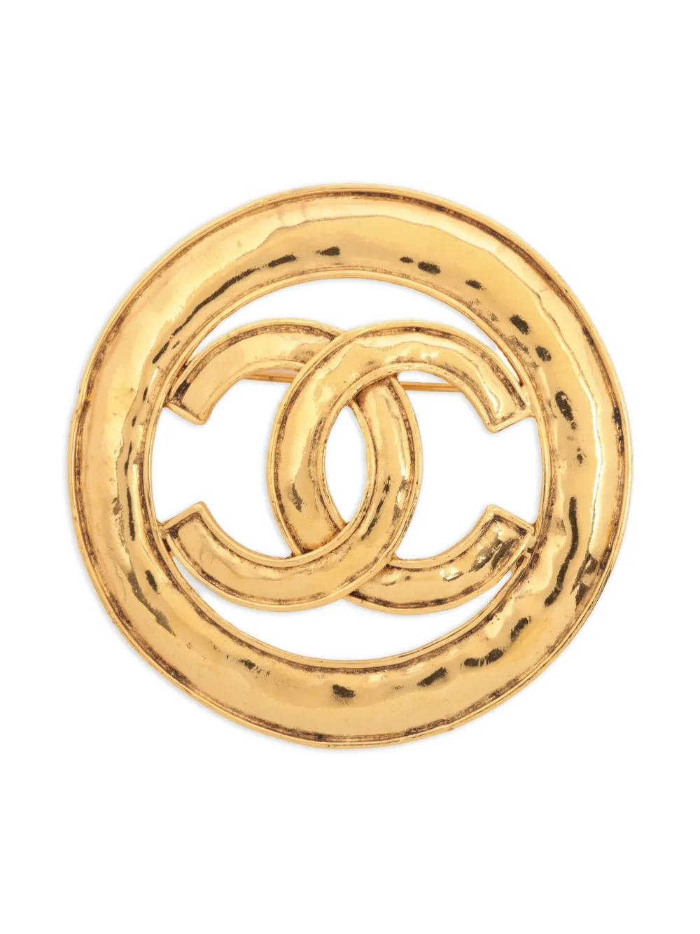 CHANEL Pre-Owned Spilla CC Mark 1994 - Oro