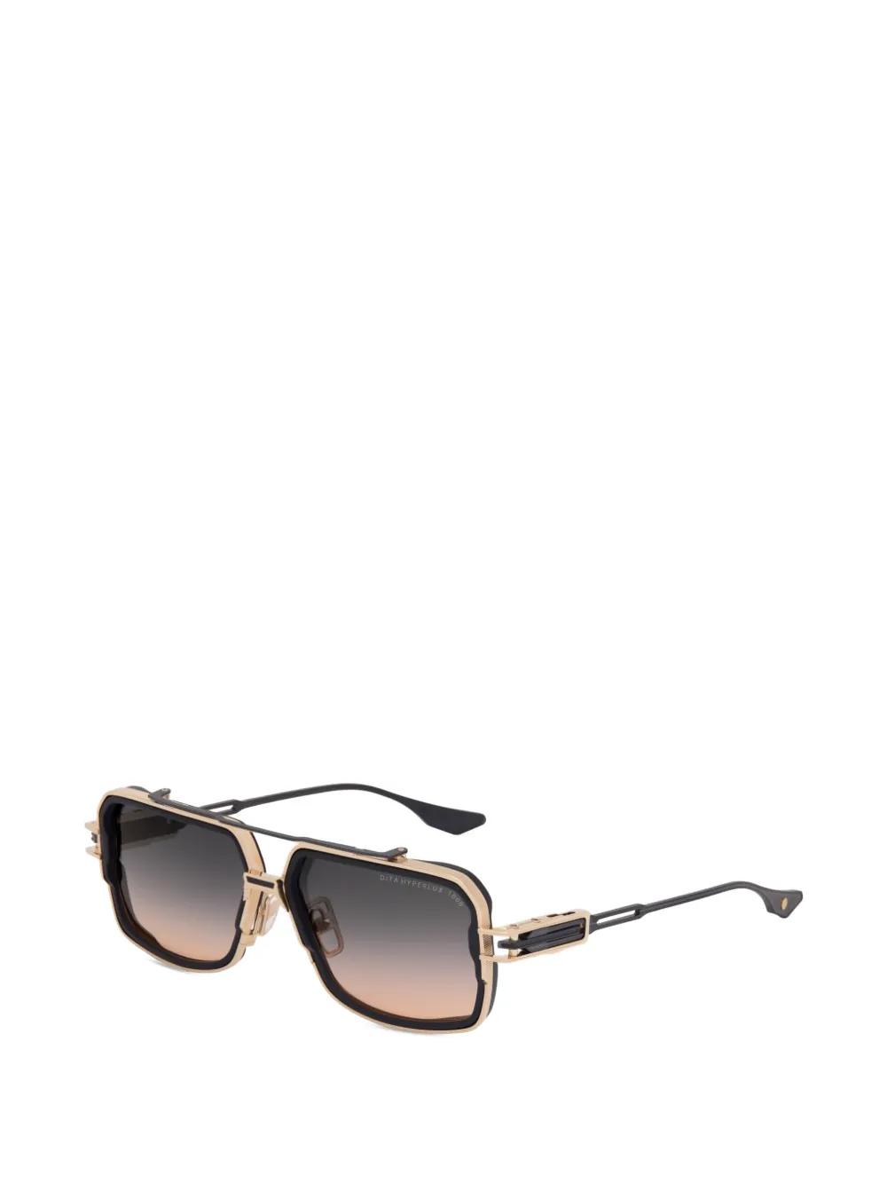 Dita Eyewear Hyperlux-1000 zonnebril met geometrisch montuur - Goud