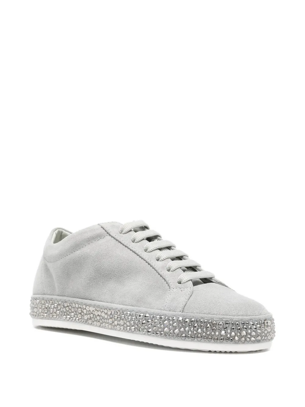 Le Silla Andrea sneakers verfraaid met ronde neus Grijs