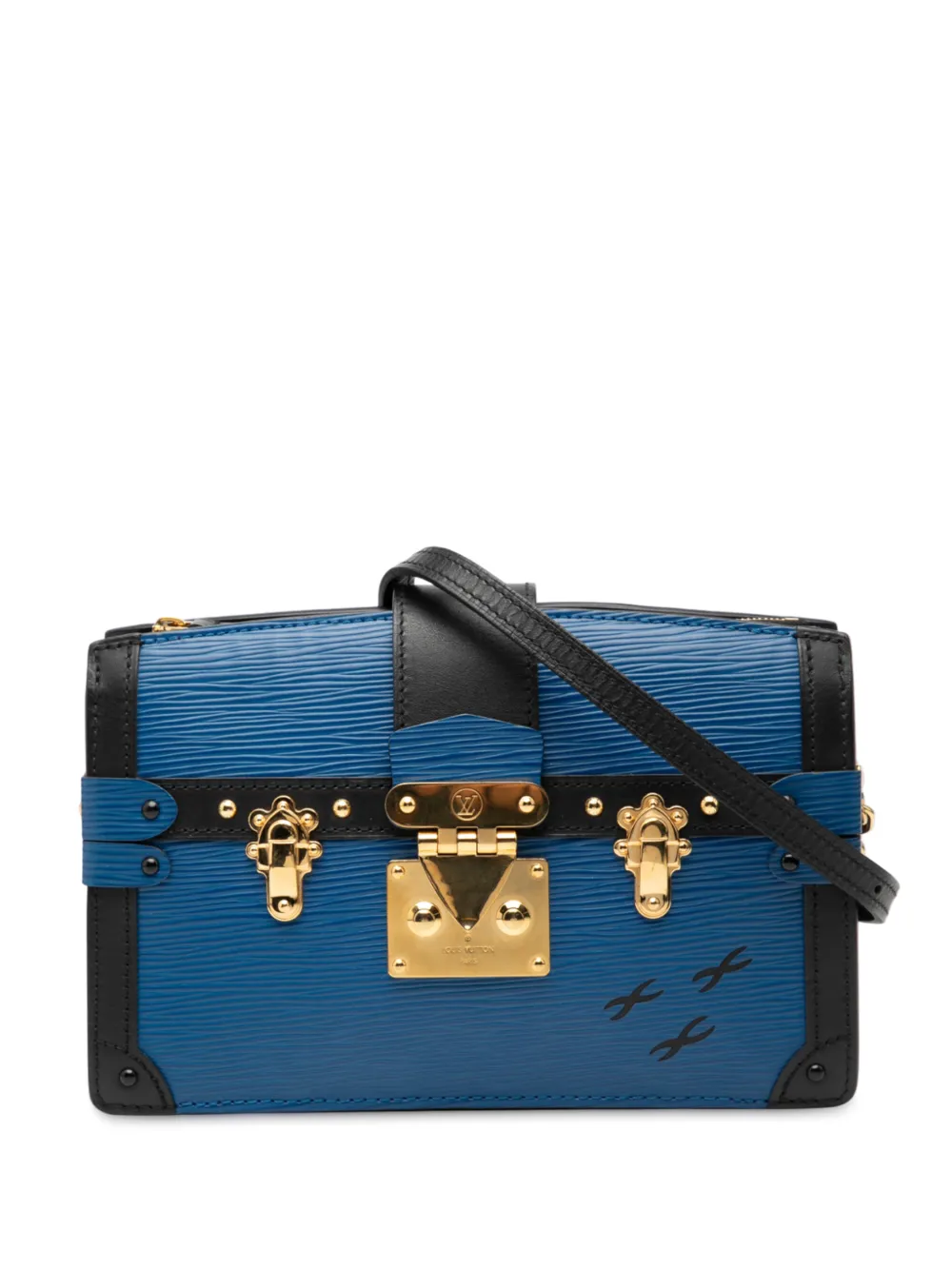 Louis Vuitton Pre-Owned 2021-2025 Epi Trunk Clutch crossbody bag - Blu