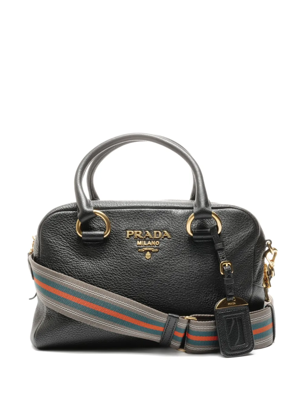 Prada Pre-Owned 2015-2025 leather tote bag - Nero