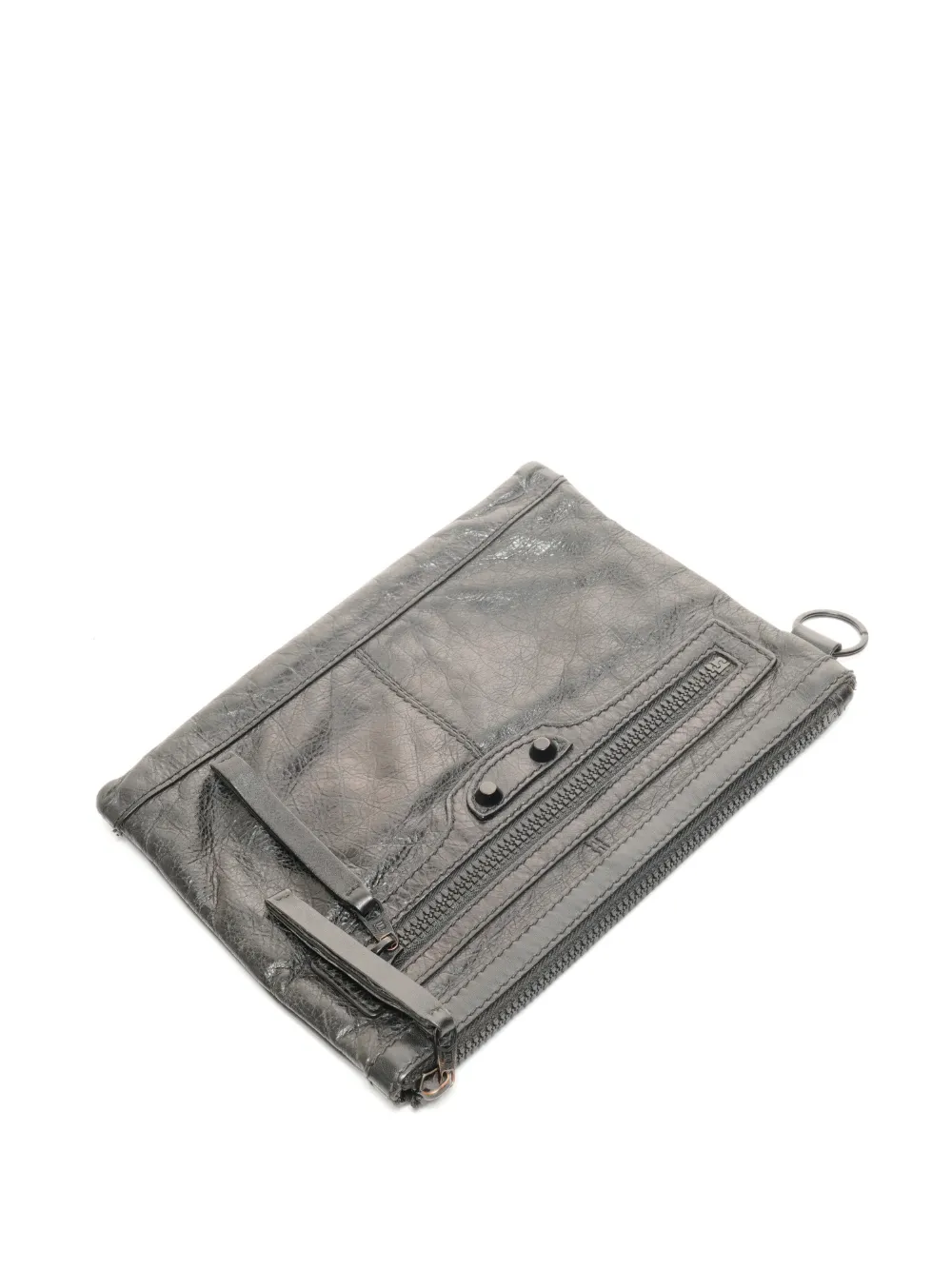 2000-2020s Small Zip Clutch Bag