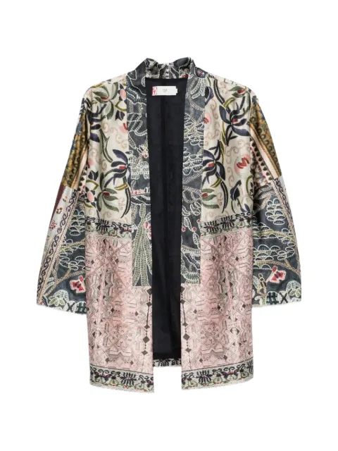 HUI MILANO floral-print jacket