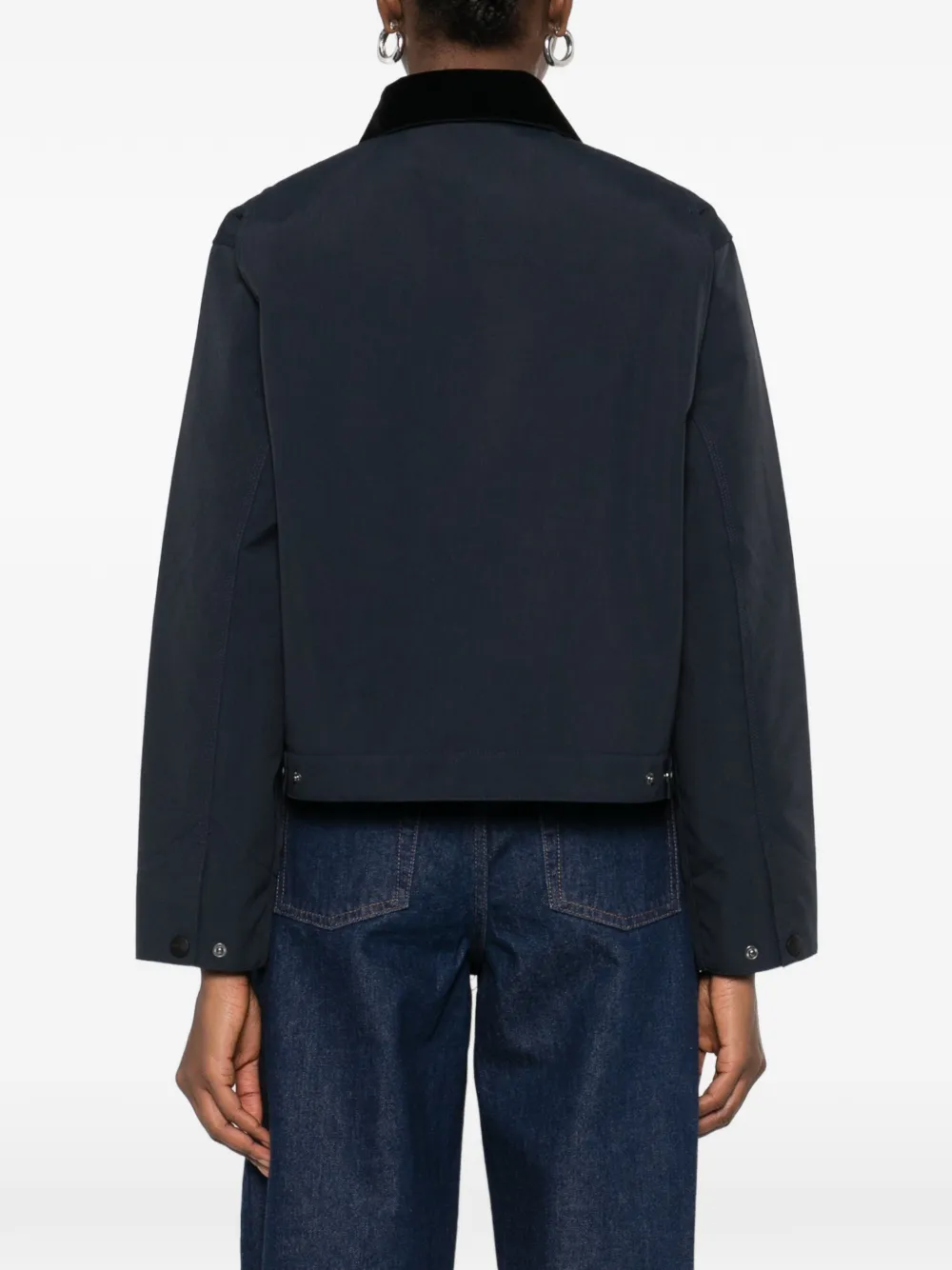 Carhartt WIP W' Newkirk Summer jack met rits Blauw