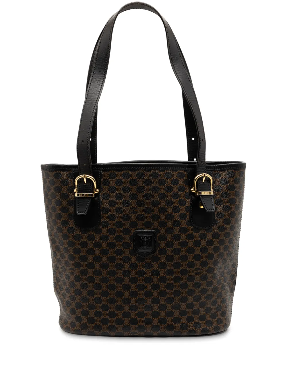 Celine Pre-Owned 1997 Macadam Coated Canvas tote bag | Brown | Image 1