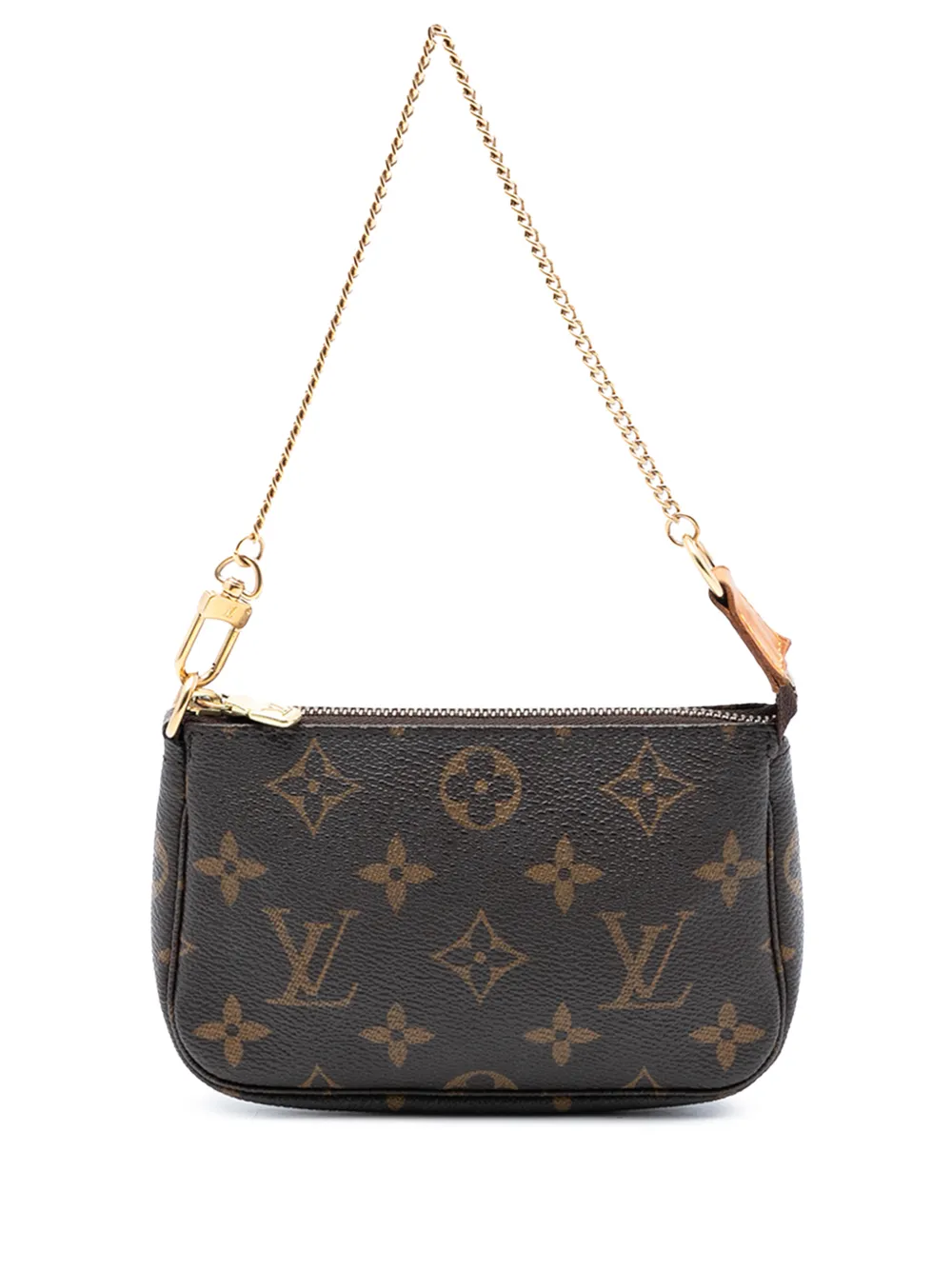Louis Vuitton Pre-Owned Borsa a mano Mini Pochette con monogramma 2005 - Marrone