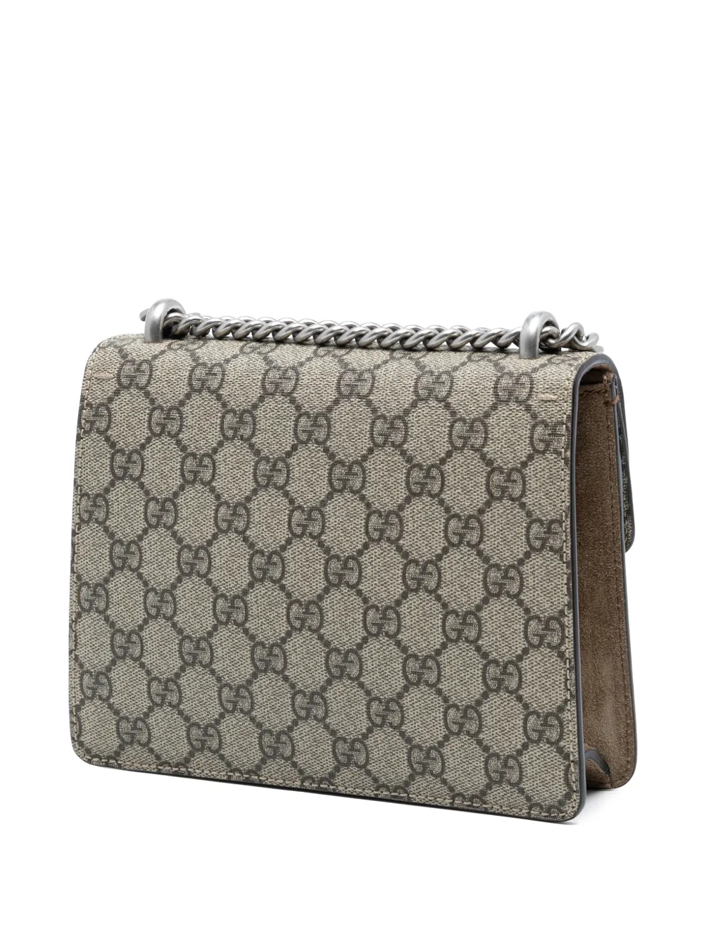 Gucci Pre-Owned 2016-2025 Small GG Supreme Dionysus crossbody bag - Marrone