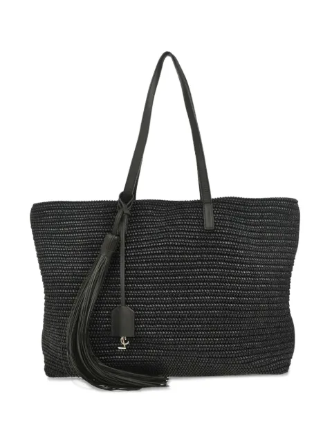 Saint Laurent Pre-Owned 2018 raffia tote bag