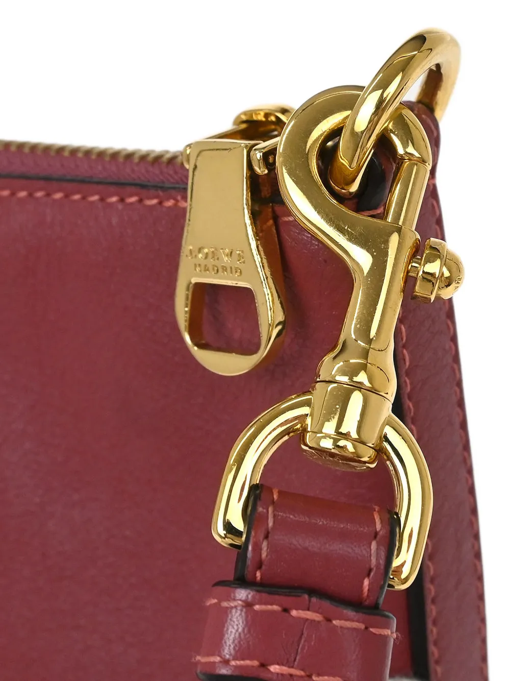 2011 Logo-Embossed Leather Cross Body Bag