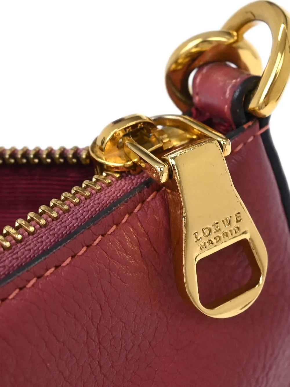 2011 Logo-Embossed Leather Cross Body Bag