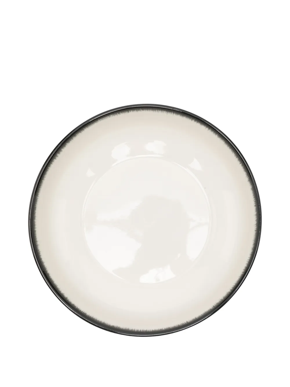  Ann Demeulemeester X Serax Rim High Plate (set Of Two) - White 