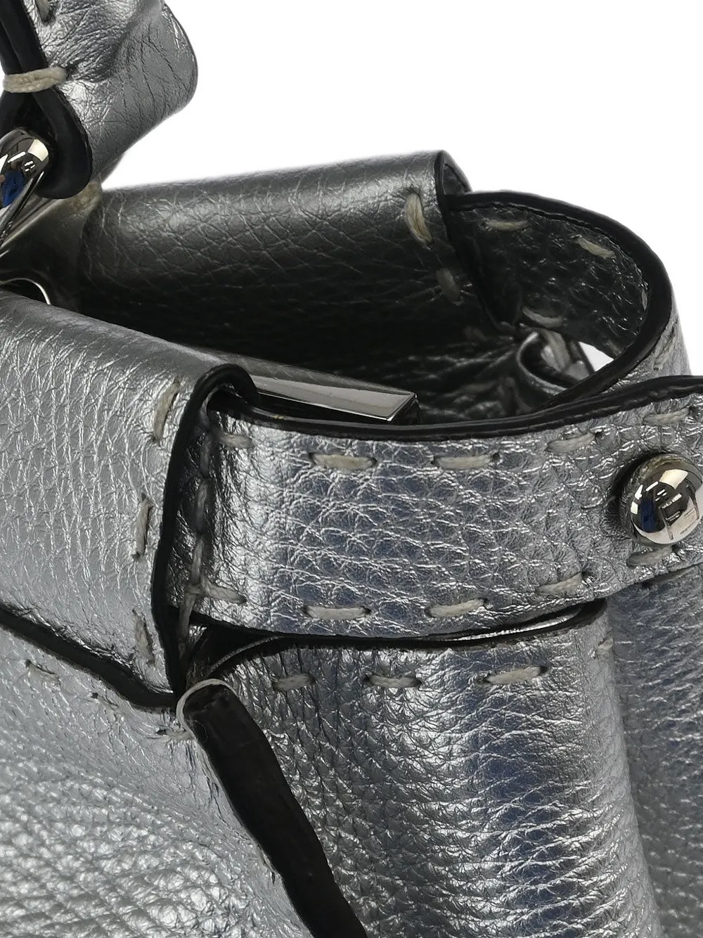 2017 Peekaboo Leather Tote Bag