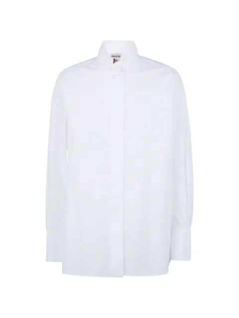 Semicouture camisa manga larga con cuello de tortuga