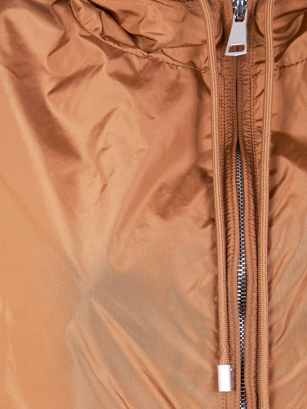  Semicouture Hooded Parka Coat - Brown 