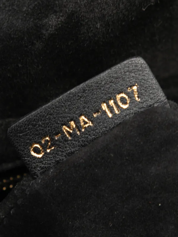 Christian Dior Pre-Owned 2017 ミディアム キャンバス ビーズ＆エン