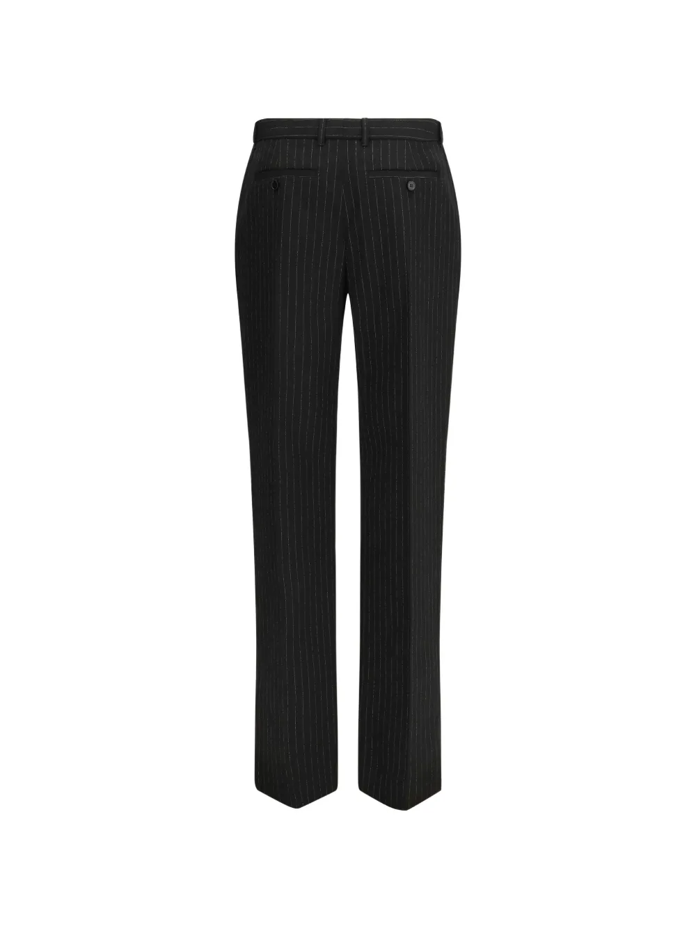 Alexander McQueen pinstripe-print tailored trousers - Zwart