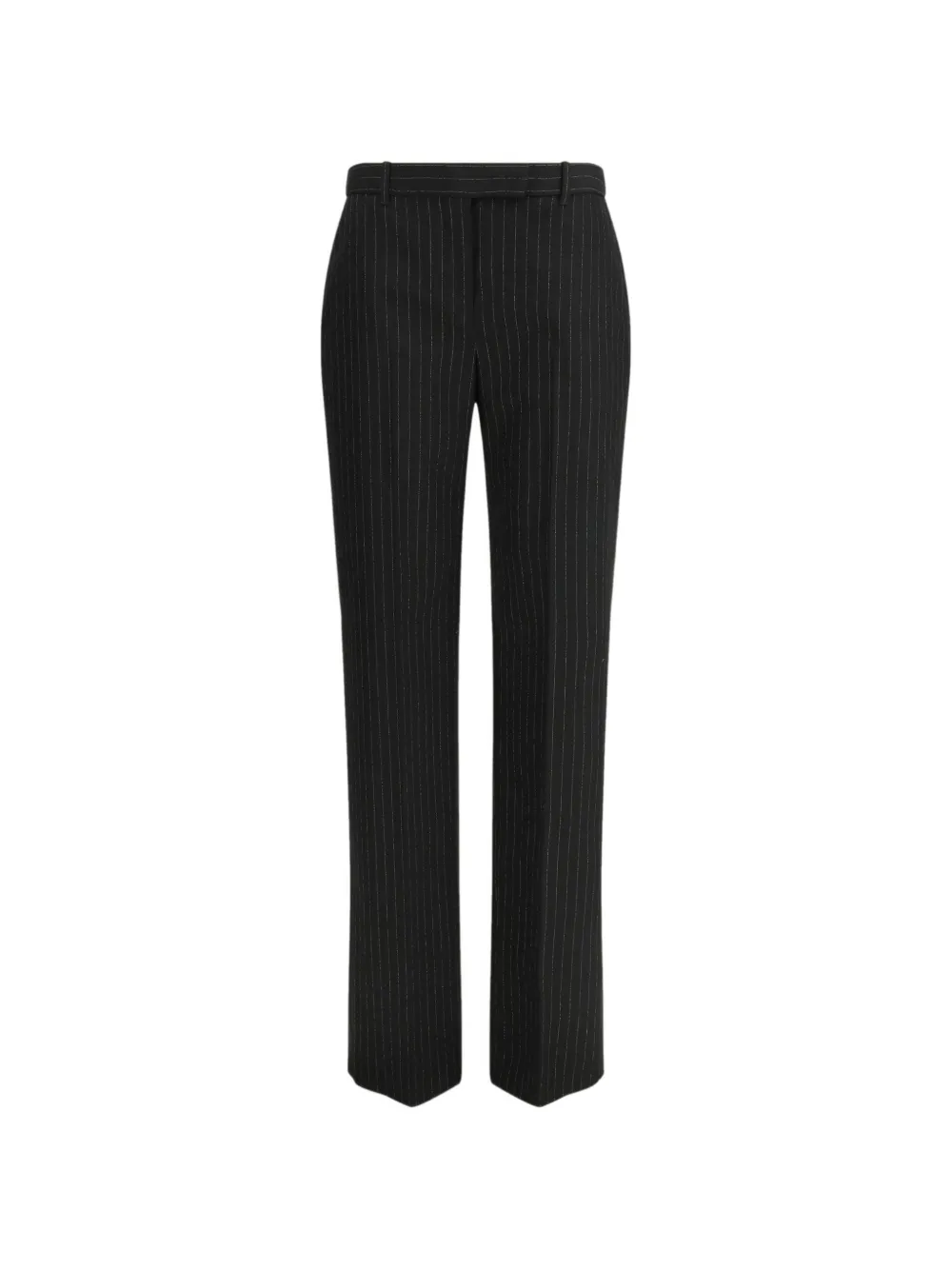 Alexander McQueen pinstripe-print tailored trousers - Nero