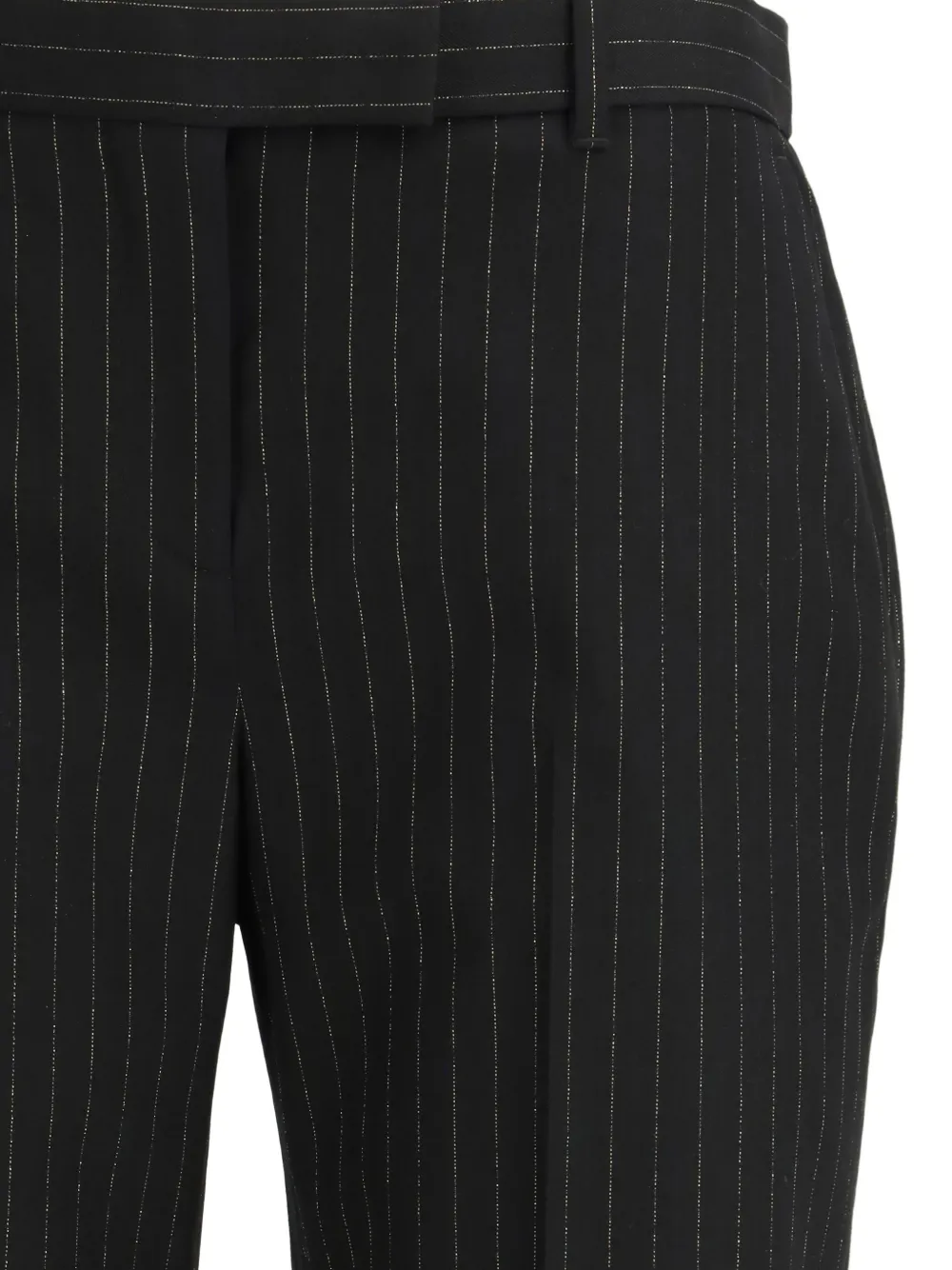 Alexander McQueen Pantalon met krijtstreep Zwart