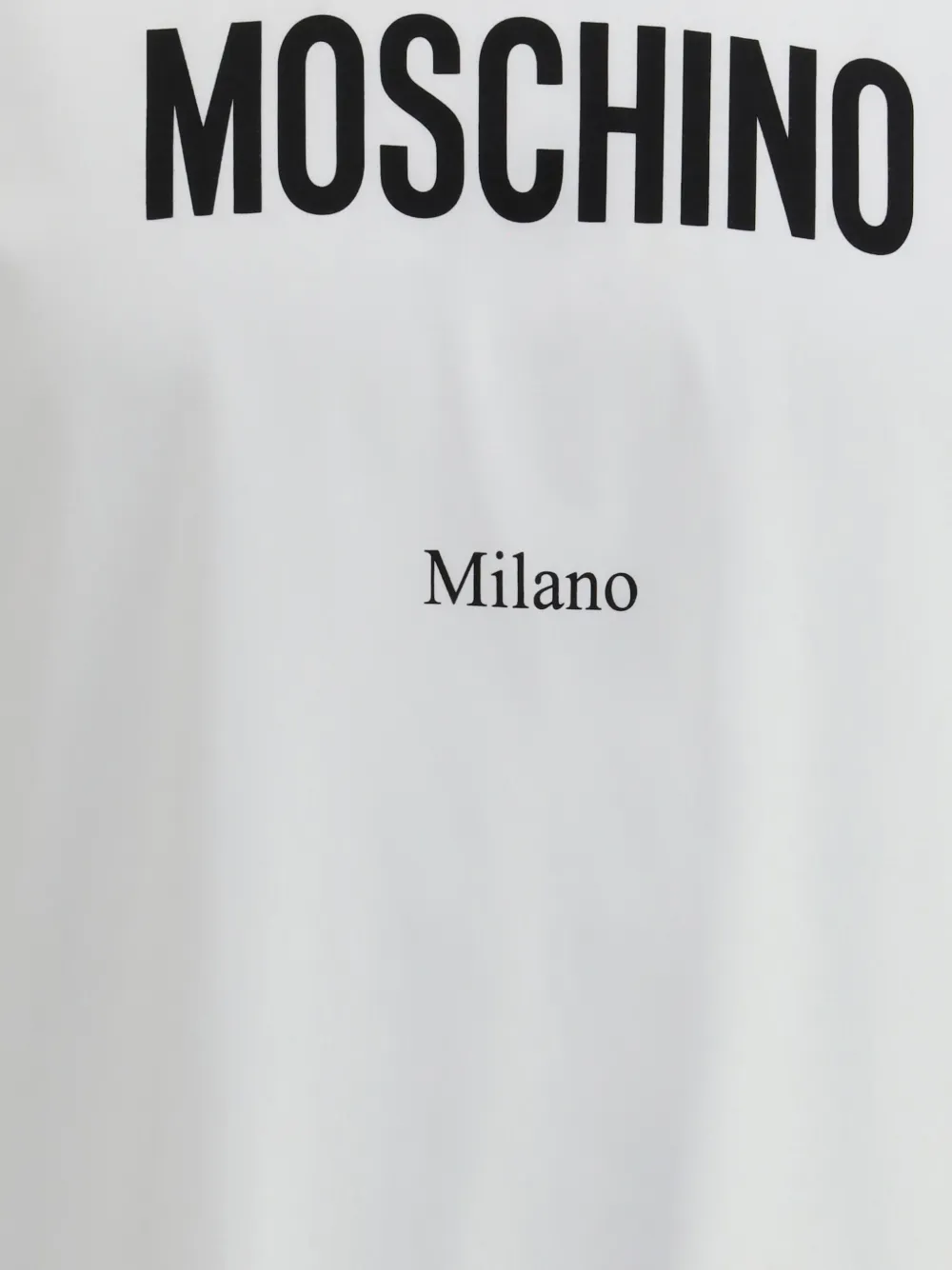 Moschino T-shirt met korte mouwen Wit