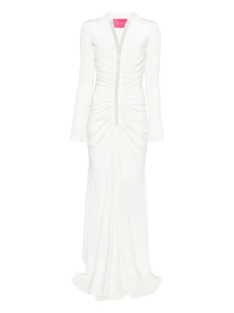 MIAU by Clara Rotescu Moon maxi dress