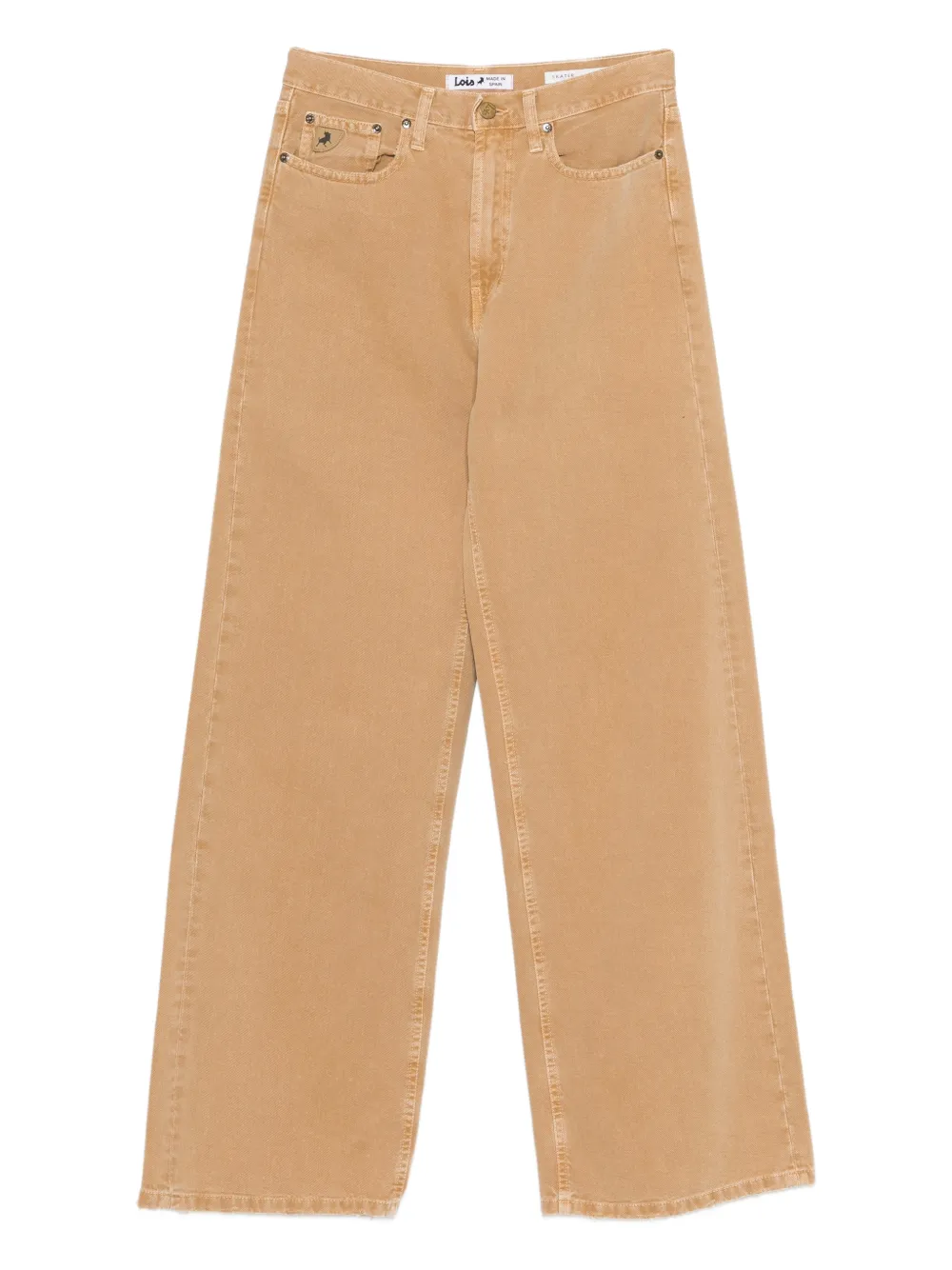 LOIS JEANS Skater wide-leg denim - Toni neutri