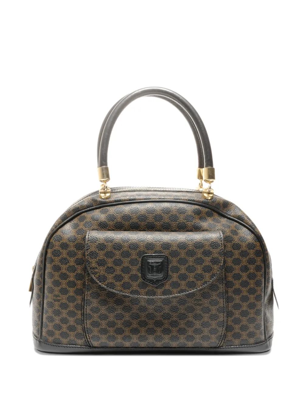 Celine Pre-Owned 1990-2000s patterned tote bag - Nero