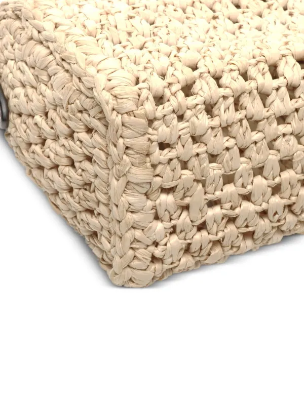 Louis Vuitton Pre-Owned 2024 Nano Speedy Raffia Tote Bag