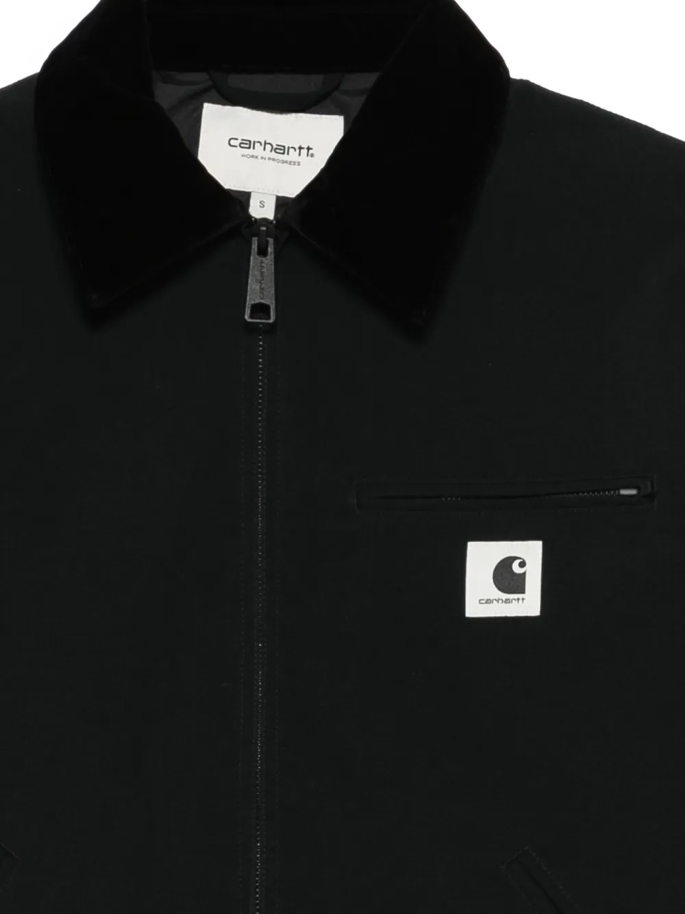 Carhartt WIP W' Newkirk Summer jack met fluwelen kraag Zwart