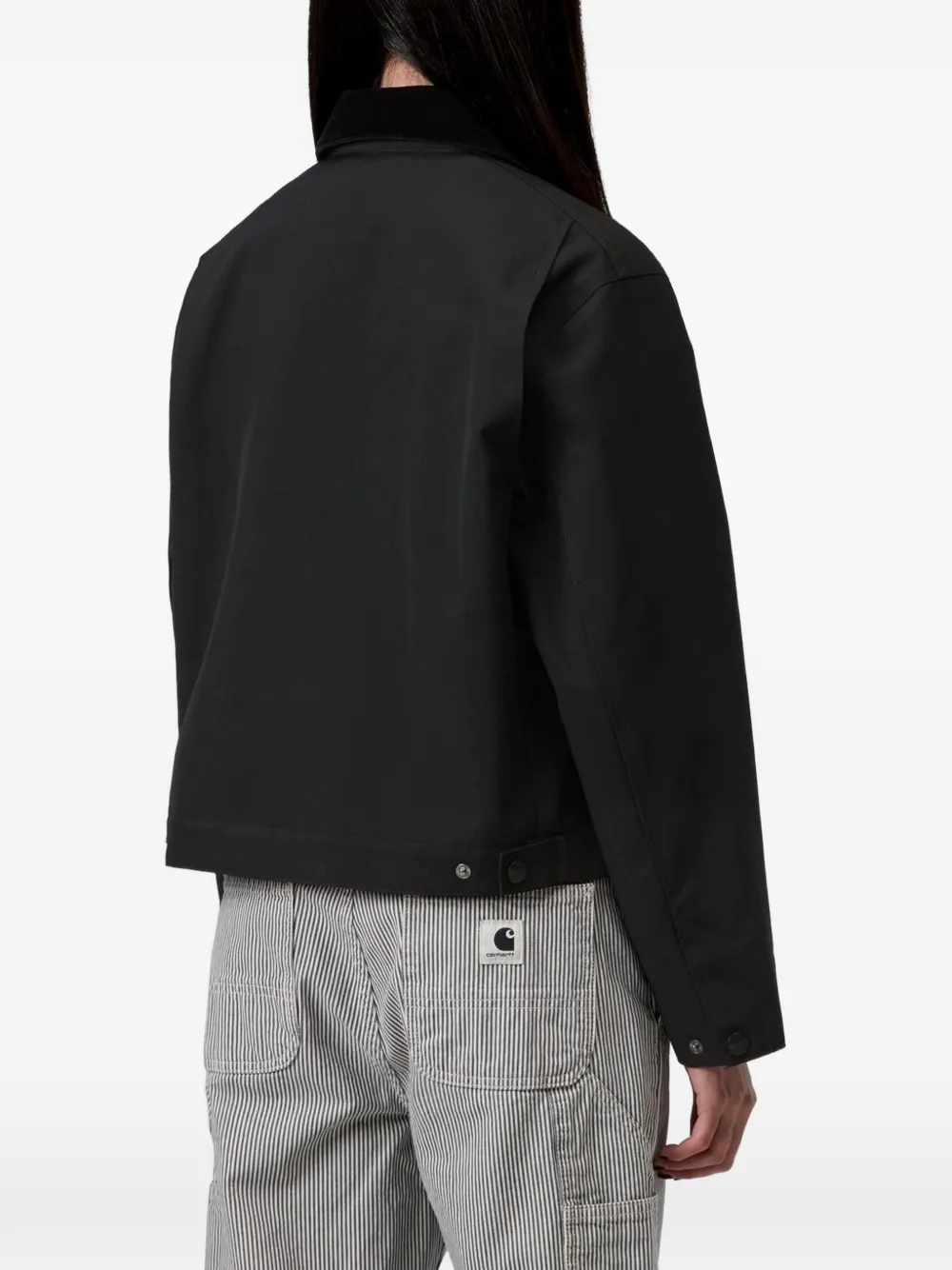 Carhartt WIP W' Newkirk Summer jack met fluwelen kraag Zwart
