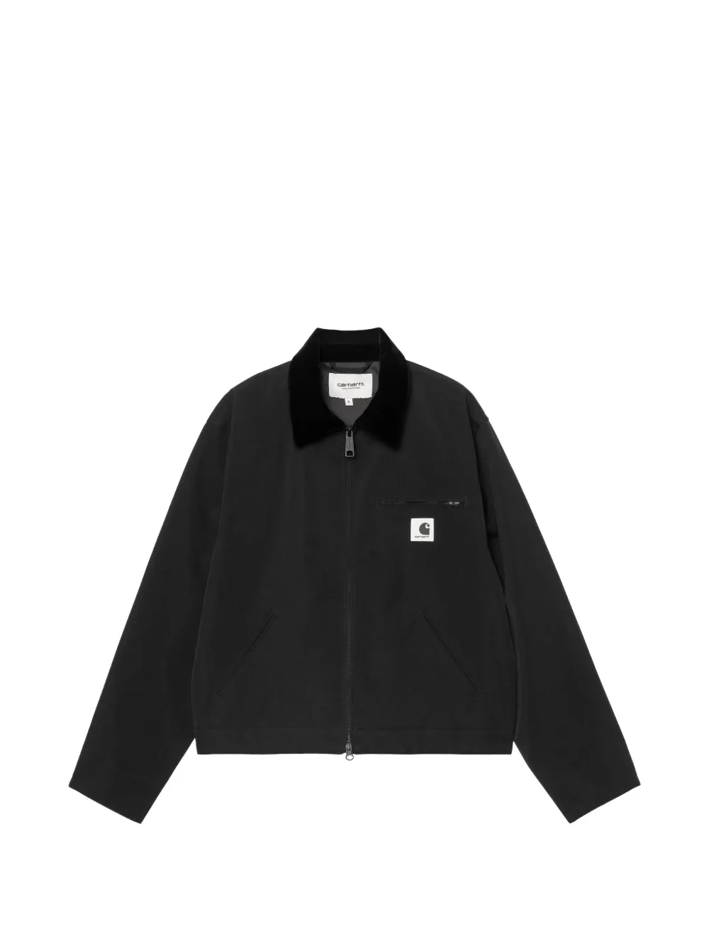 Carhartt WIP W' Newkirk Summer jack met fluwelen kraag Zwart